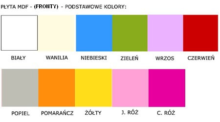 Biurko BABYBEST ROMANTIC kolory