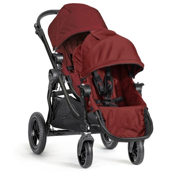 Wózek spacerowy BABY JOGGER CITY SELECT DOUBLE + 2 foteliki Maxi Cosi CABRIO FIX 2