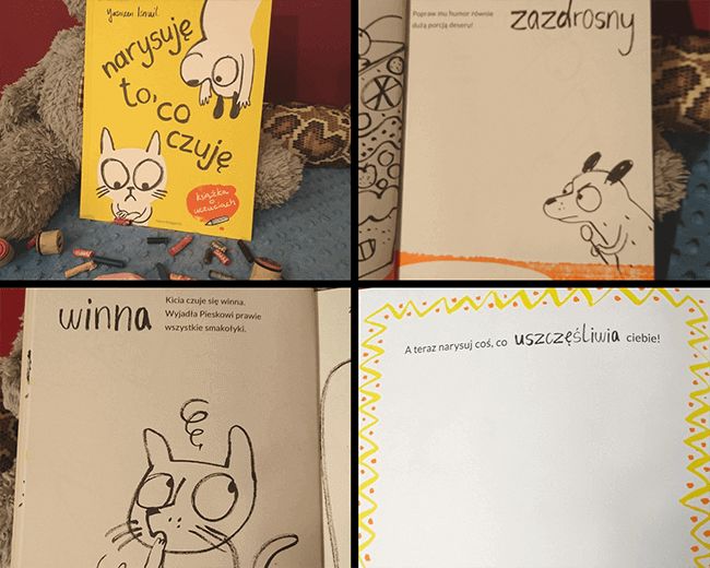 Książeczka o emocjach dla dziecka