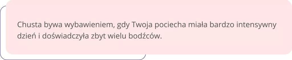 poznaj zalety chustowania