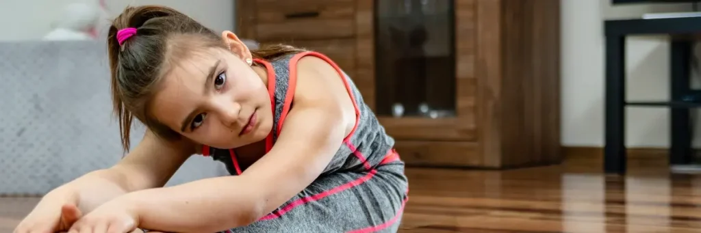 cwiczenia na brzuch dla dzieci