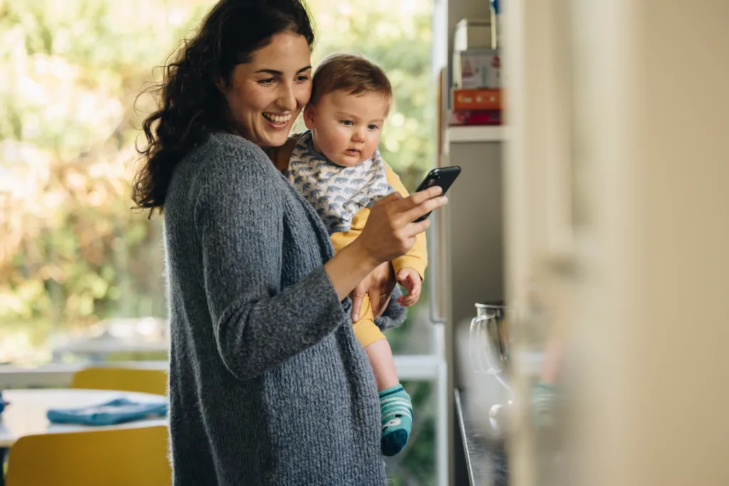 kącik dla niemowlaka