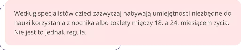 odpieluchowanie dziecka