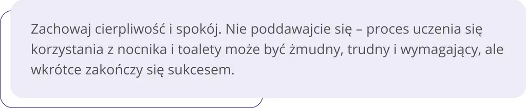 odpieluchowanie krok po kroku