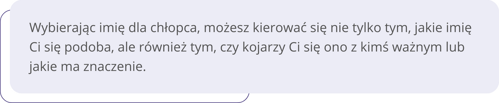 popularne imiona dla chłopców grafika