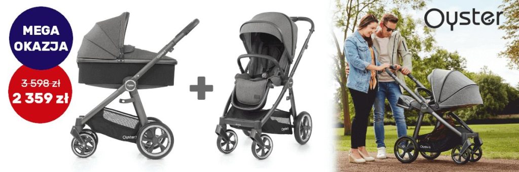promocja na wozek 2w1 oyster 3