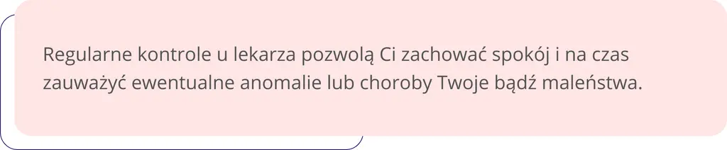 regularne wizyty u lekarza są ważne przed porodem