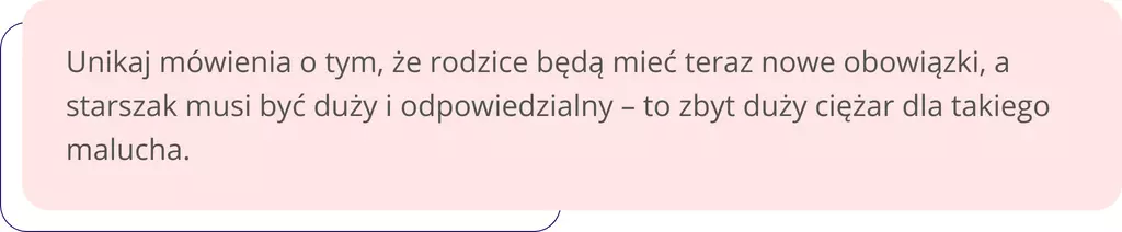 przygotowanie dziecka na rodzeństwo