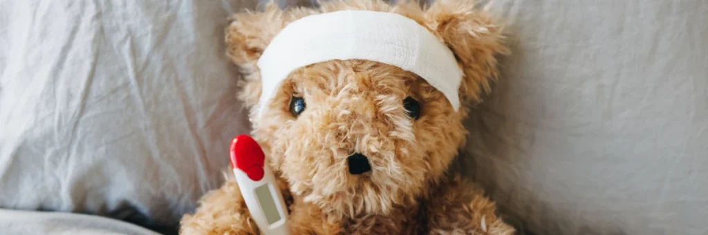 Zielony Katar u Dziecka