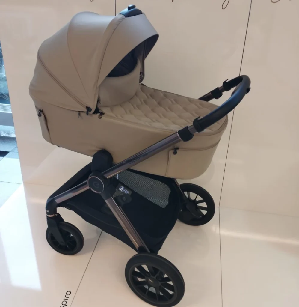 wóżek espiro code 2w1 beżowy gondola