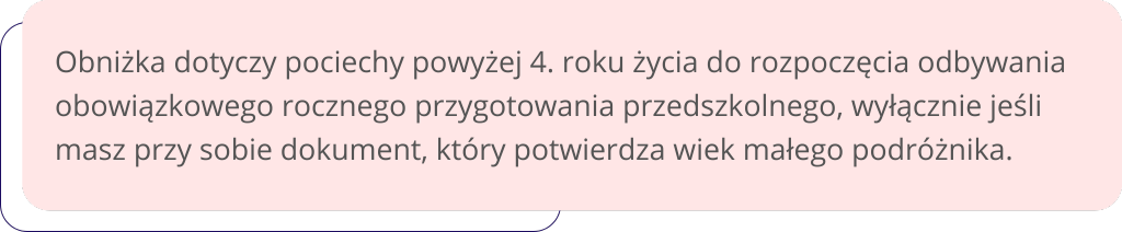 bilet pkp dla 5-latka grafika