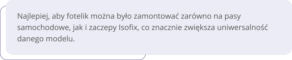 jaki fotelik samochodowy 0-36 grafika