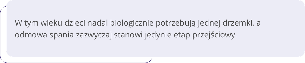 kiedy dziecko rezygnuje z drzemki grafika