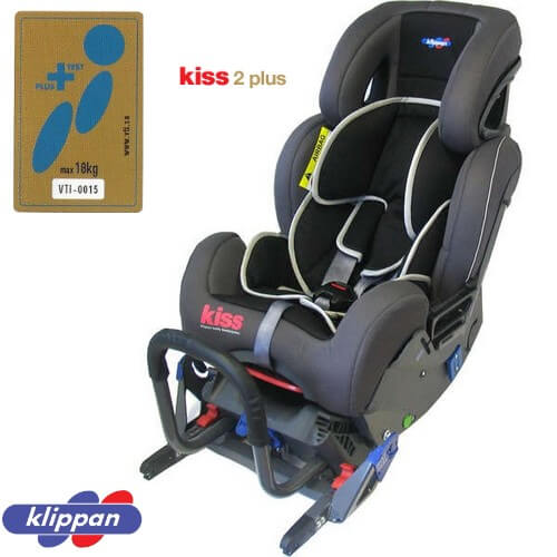 Fotelik samochodowy KLIPPAN KISS 2 PLUS RWF dla dzieci o wadze 0-18 kg 1