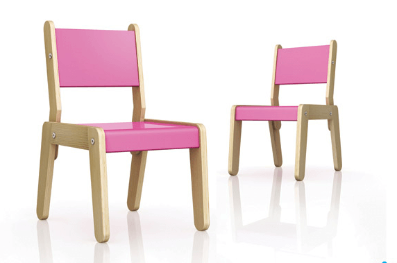 Krzesełko TIMOORE SiMPLE pink