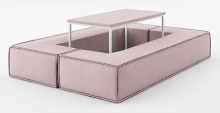 Sofa TIMOORE CALLIN pink