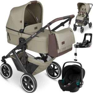 ABC Design SALSA 4 AIR wózek 4w1 | fotelik BRITAX BABY SAFE 3 i-Size + baza
