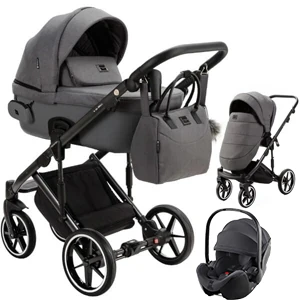 Adamex LUMI AIR LUX wózek 3w1 z fotelikiem Britax Baby-Safe 5Z2