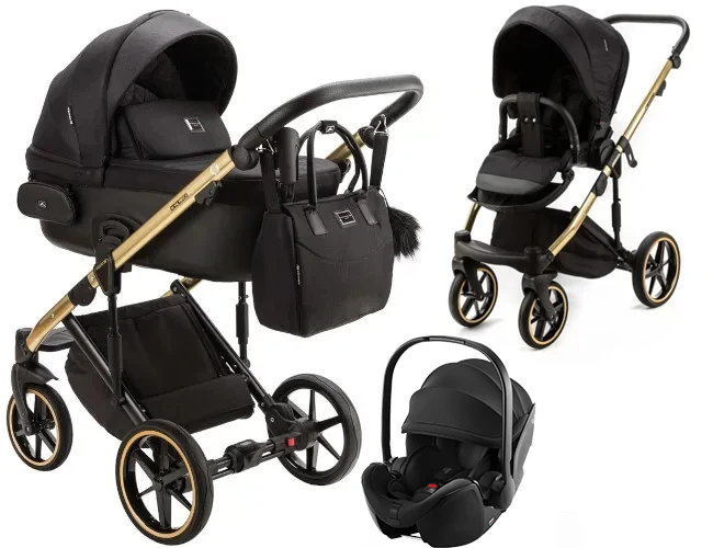 Adamex LUMI AIR SPECIAL EDITION wózek 3w1 + fotelik Britax BABY-SAFE PRO 1