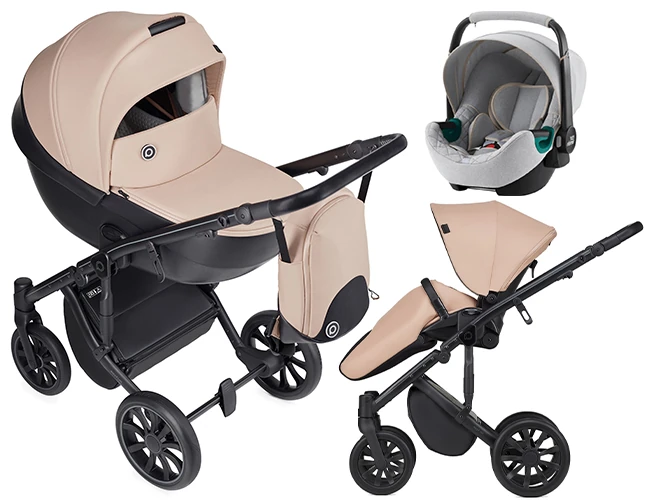 ANEX M/TYPE 2023 wózek 4w1 z fotelikiem Britax Baby Safe 3 i-SIze + baza 1
