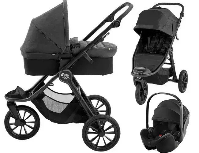 Baby Jogger CITY ELITE 2 wózek 4w1 | fotelik BRITAX BABY SAFE PRO