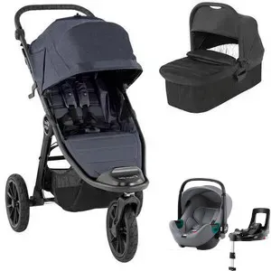 Baby Jogger CITY ELITE 2 wózek 4w1 | fotelik BRITAX BABY SAFE 3 iSense + baza