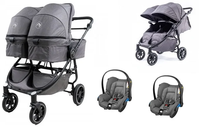 BABY MONSTERS EASY TWIN 4 wózek 3w1 | Maxi Cosi Citi 1