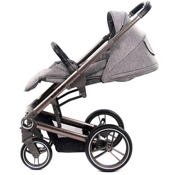 Wózek 3w1 BabySafe LUCKY + fotelik Cybex ATON M i-Size 3