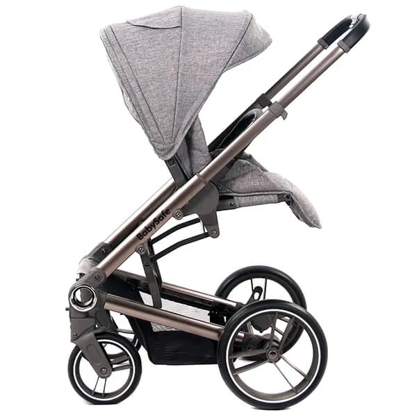 Wózek 3w1 BabySafe LUCKY + fotelik BeSafe iZi GO MODULAR X1 i-Size 2
