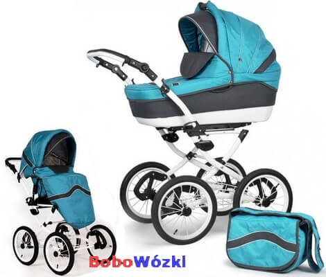 Wózek dziecięcy 2w1 ADBOR MARSEL PERFOR CLASSIC + torba, moskitiera i folia 1