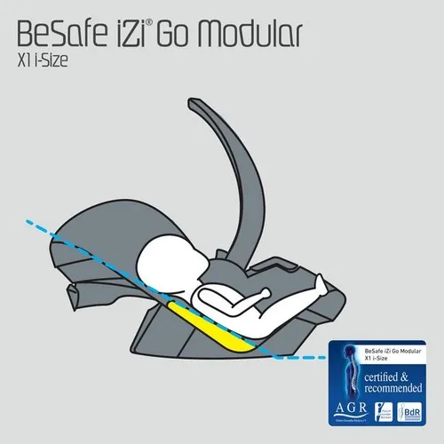 BESAFE iZi GO MODULAR X1 fotelik + siedzisko + baza isofix 3