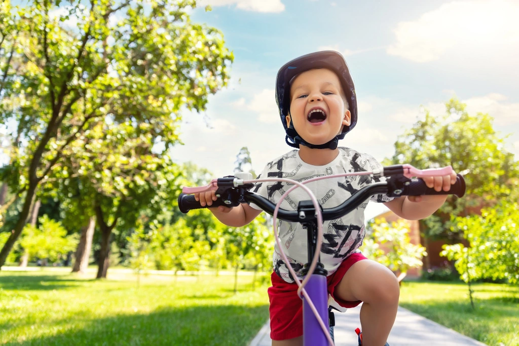 jak nauczyć dziecko jazdy na rowerze