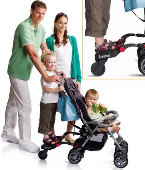 Dostawka do wózka dziecięcego LASCAL BUGGY BOARD MINI 1