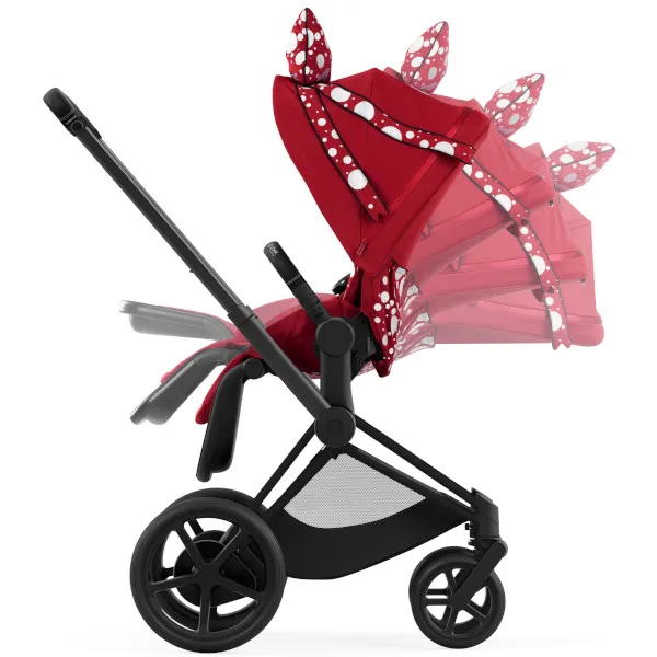 CYBEX PRIAM 4.0 PETTICOAT RED wózek spacerowy | for Katy Perry 4