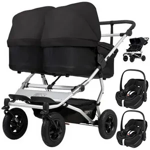 MOUNTAIN BUGGY DUET 3 wózek 3w1 z Maxi Cosi PEBBLE 360 PRO