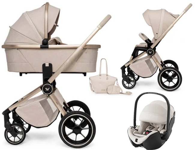 Muuvo QUICK BOHO wózek 3w1 z fotelikiem Britax Baby-Safe PRO i-Size 1