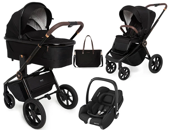 MUUVO QUICK SE 2 wózek dziecięcy 3w1 | fotelik Maxi Cosi Cabrio Fix i-Size 1