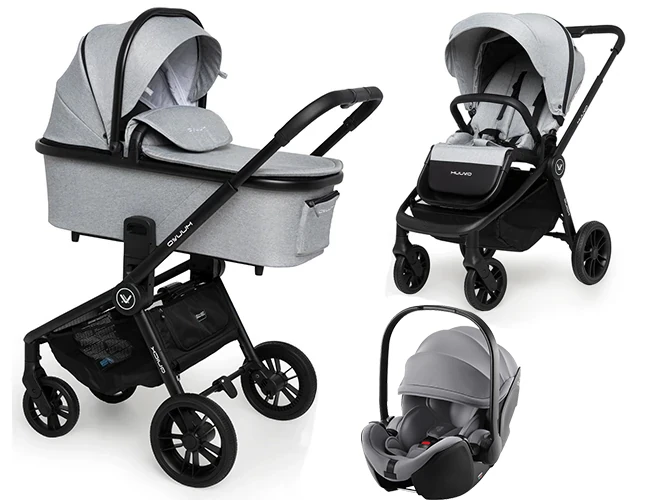 MUUVO QUICK wózek 3w1 + fotelik Britax Baby-Safe PRO 1