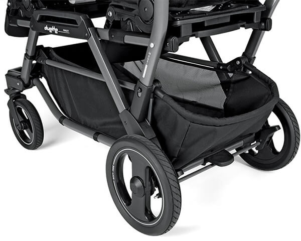Bliźniaczy wózek dla noworodków PEG PEREGO DUETTE PIROET + 2 foteliki 5