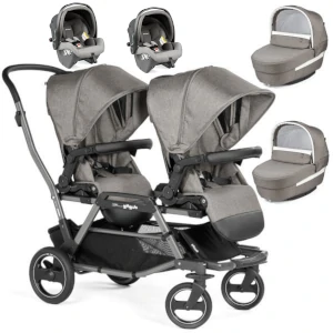 PEG PEREGO DUETTE PIROET wózek dla noworodków z 2 fotelikami