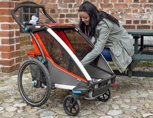 THULE CHARIOT CROSS 1: wózek do biegania + przyczepka rowerowa dla dziecka 5