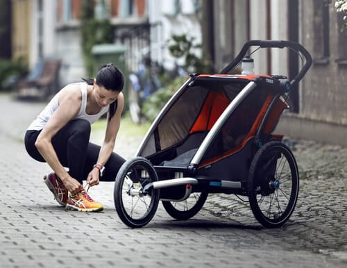 THULE CHARIOT CROSS 1: wózek do biegania + przyczepka rowerowa dla dziecka 7