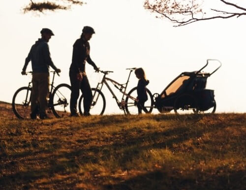 THULE CHARIOT CROSS 2  wózek do biegania + przyczepka rowerowa dla dwójki dzieci 6