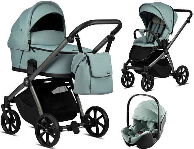 Tutis MIO PLUS THERMO wózek 3w1 + fotelik Britax Baby-Safe PRO 1