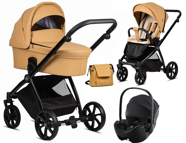 TUTIS MIO wózek dziecięcy 3w1 + fotelik Britax BABY-SAFE PRO i-Size 1