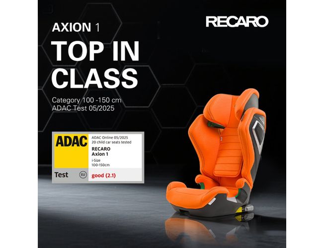 Recaro AXION 1 - najwyższy standard bezpieczeństwa