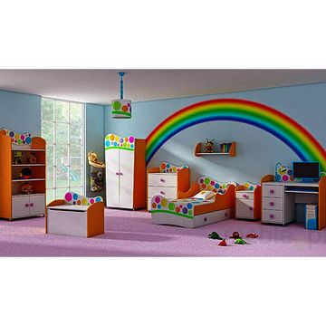 Zestaw mebli dziecięcych BABYBEST RAINBOW