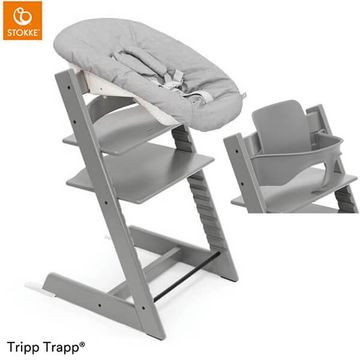 STOKKE TRIPP TRAPP + Newborn Set + Baby Set krzesełko do karmienia