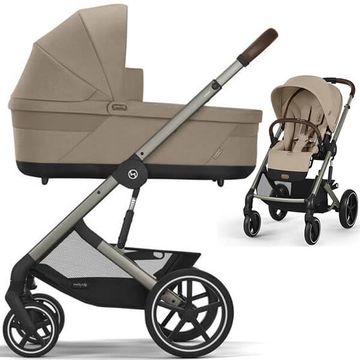 CYBEX BALIOS S LUX 2.0 wózek 4w1 + fotelik Cybex CLOUD T i-SIze + baza T