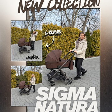 Adamex SIGMA NATURA WÓZEK 2w1